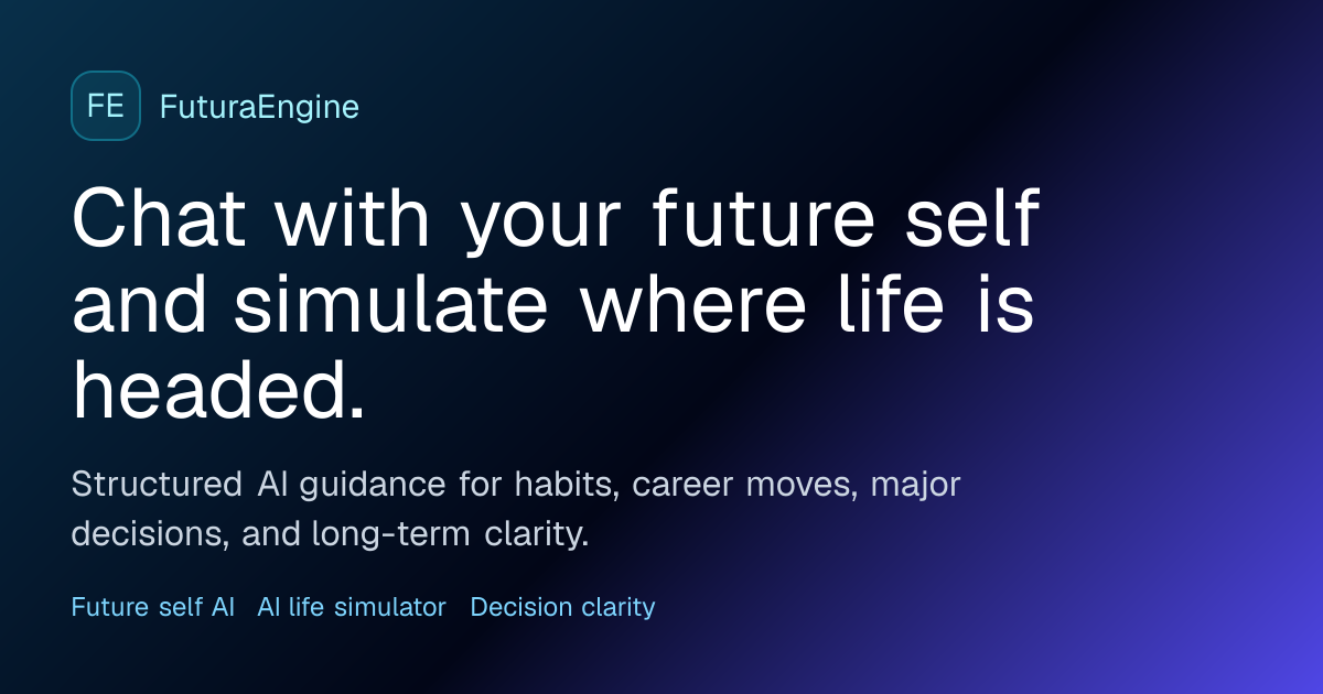 Show HN: Explore different scenarios for making a decision, a future simulation